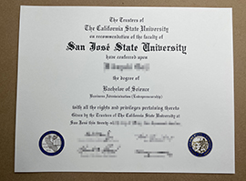 buy San Jose State University degree
