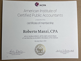 buy a fake AICPA Certificate