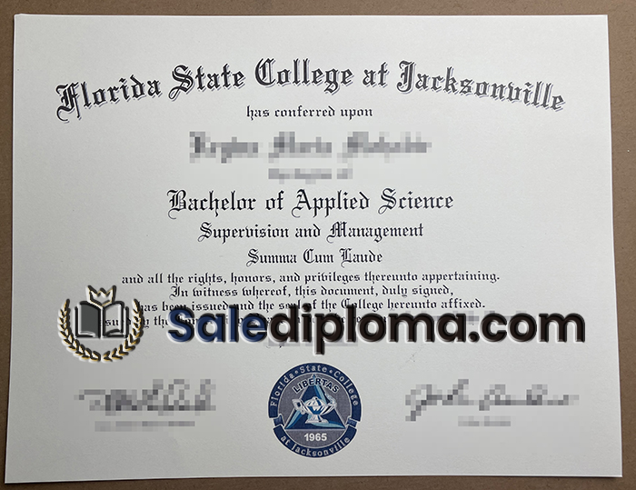 Buy Florida State College at Jacksonville diploma