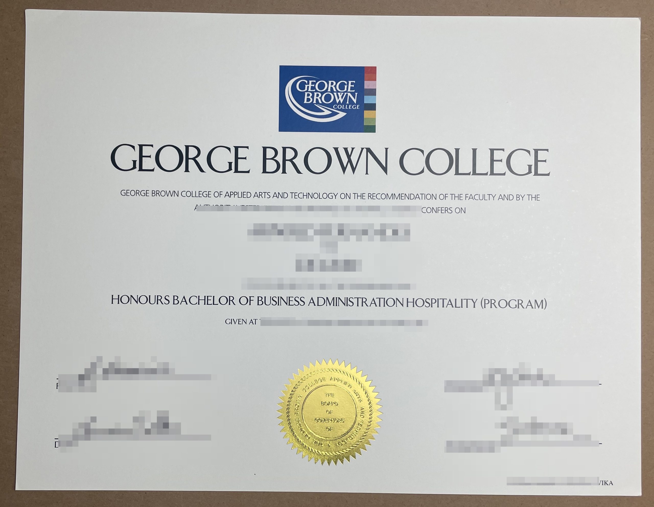 Read more about the article How To Obtain A George Brown College Fake Certificate?