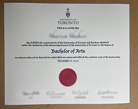 get University Toronto certificate