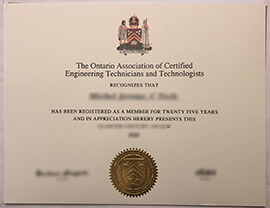 get Ontario Association of Certified diploma