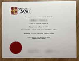 order University Laval certificate