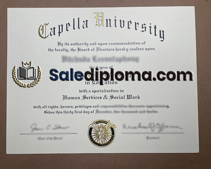 buy Capella University diploma