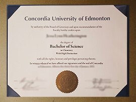 get Concordia University of Edmonton diploma