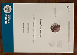 order Deakin College certificate