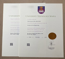 get University Teknologi Mara certificate