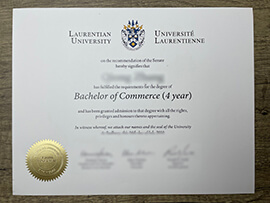 get Laurentian University certificate