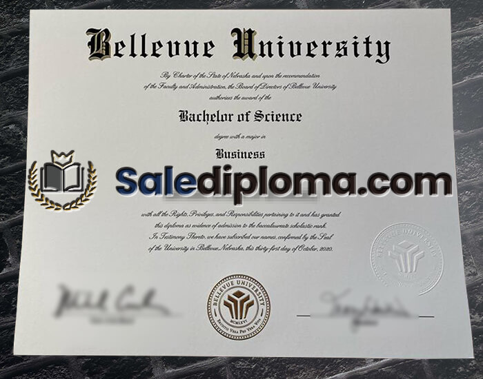 buy fake Bellevue University degree