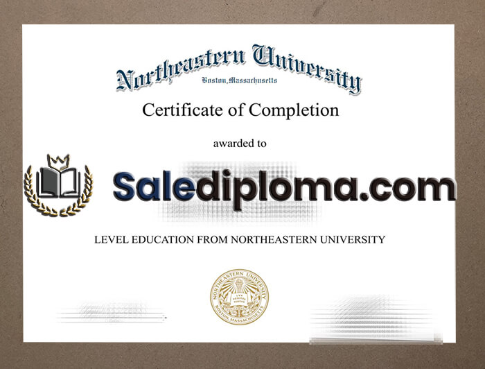 buy Northeastern University certificate