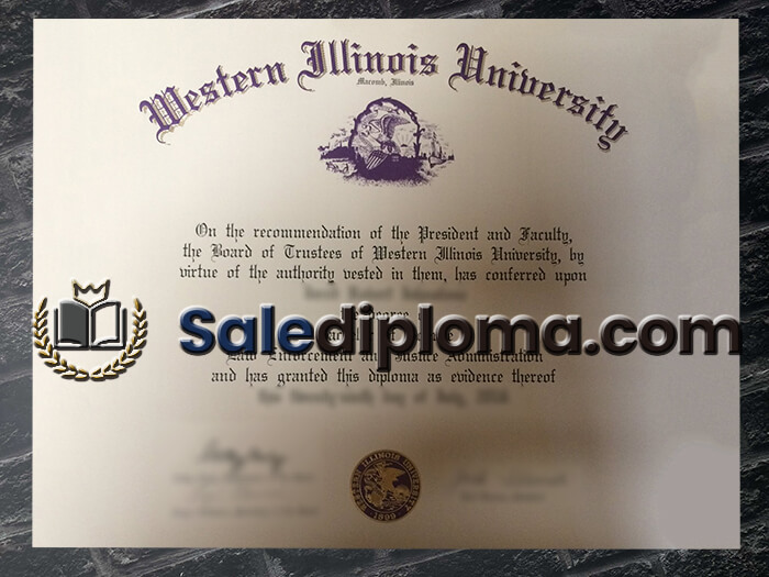 get Western Illinois University diploma