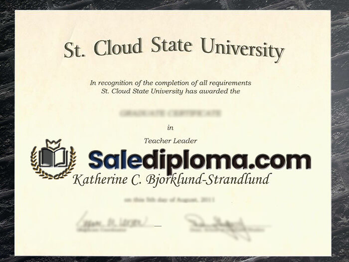 buy St. Cloud State University degree