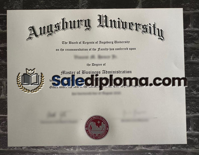 order Augsbury University diploma