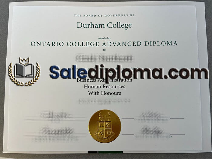 order Durham College certiifcate