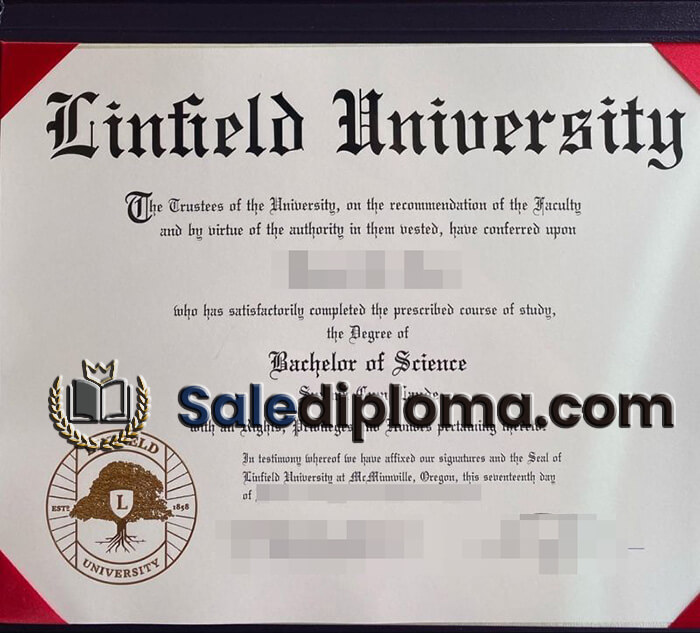 buy Linfield University diploma