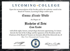 Read more about the article How To Order Fake Lycoming College Diploma?