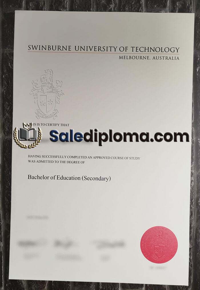 buy Swinburne University of Technology diploma