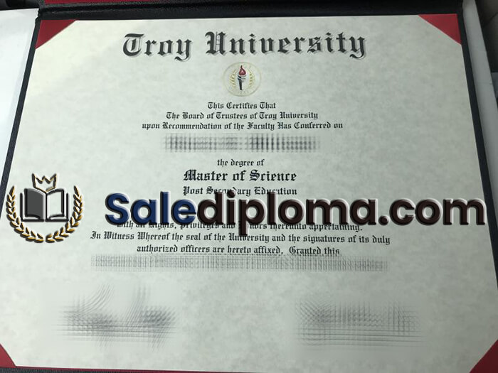 buy Troy University fake diploma