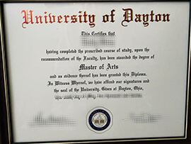 Read more about the article Get Real University of Dayton fake degree.