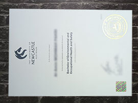 buy University of Newcastle certificate