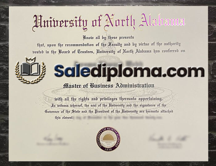 buy University of North Alabama diploma
