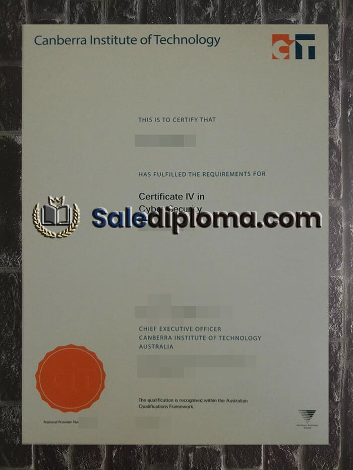 buy fake CIT University certificate