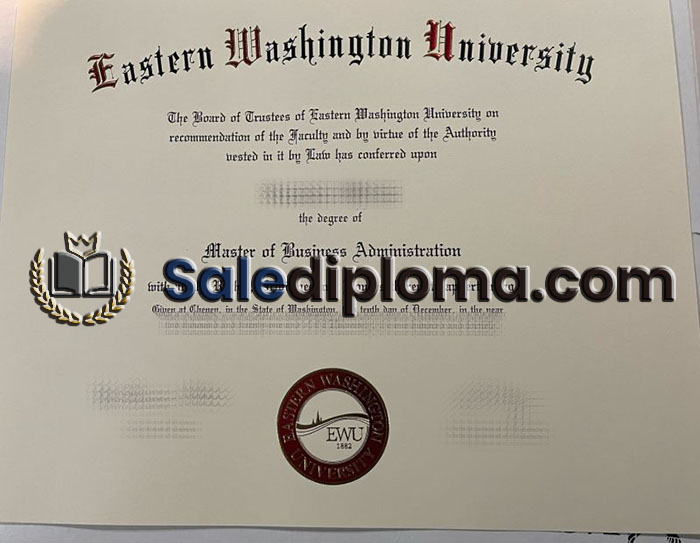 get Eastern Washington University diploma
