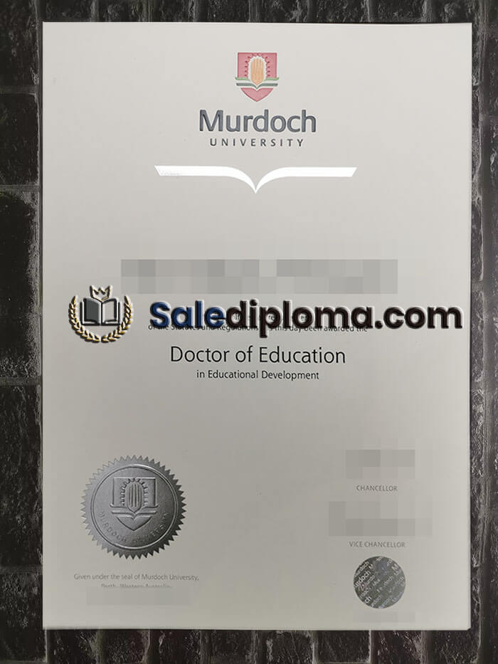 order fake Murdoch University diploma