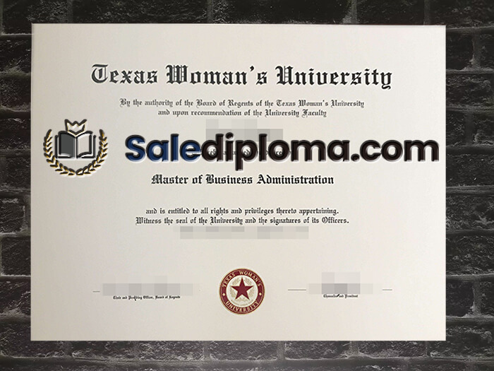 purchaser fake Texas Woman's University degree