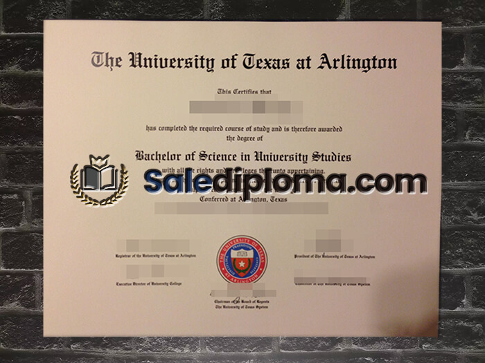 purcahse fake University of Texas at Arlington degree