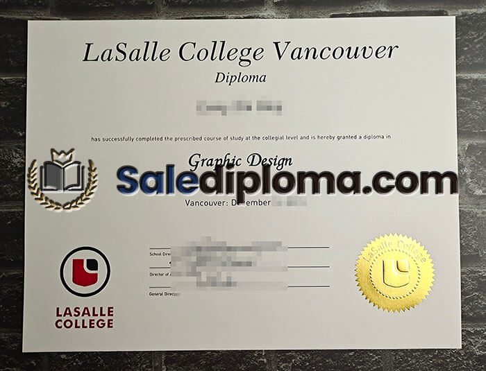 buy fake lasalle college vancouver degree