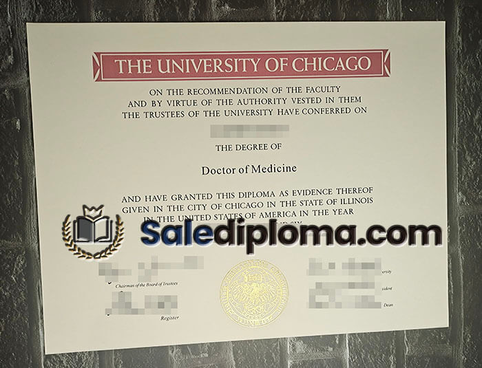 buy fake university of chicago degree