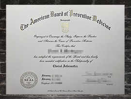 Read more about the article How to buy American Board of Preventive Medicine certificate