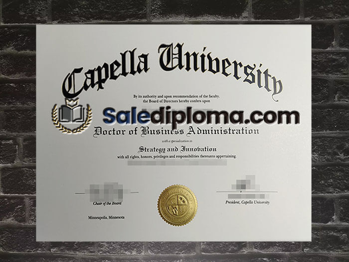 purchase fake Capella University degree