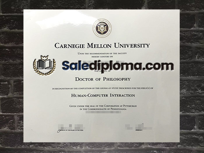 purchase fake Carnegie Mellon University degree