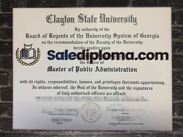 purchase fake Clayton State University degree