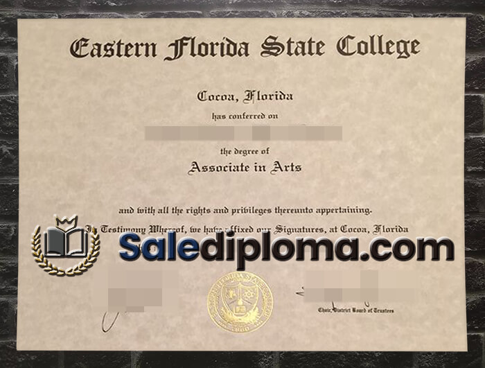 purchase fake Eastern Florida State College diploma