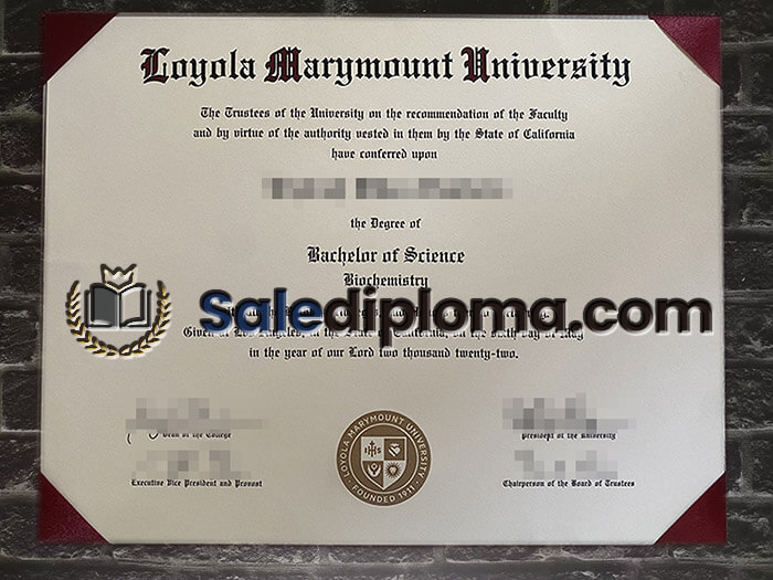 purchase fake Loyola Marymount University degree
