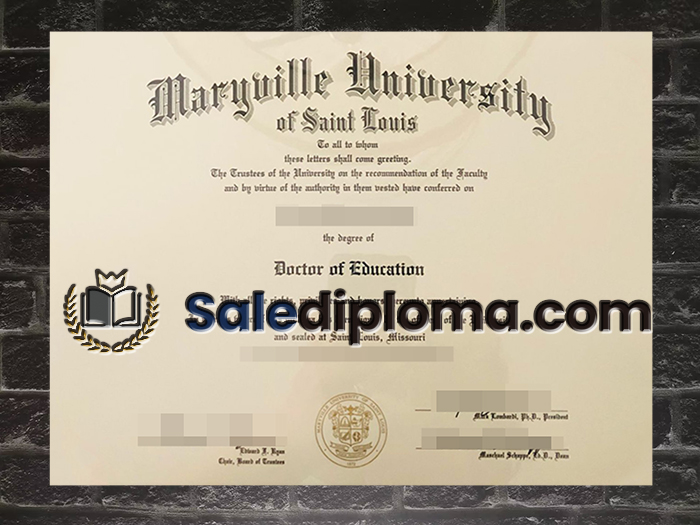 purchase fake Maryville University of Saint Louis diploma
