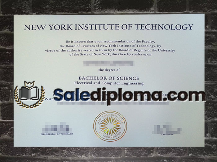 purchase fake New York Institute of Technology degree