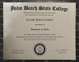 Read more about the article Where to make fake Palm Beach State College diploma?