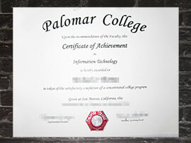 Read more about the article How to make fake Palomar College certificate online?