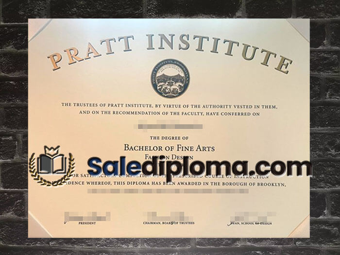 purchase fake Pratt Institute degree