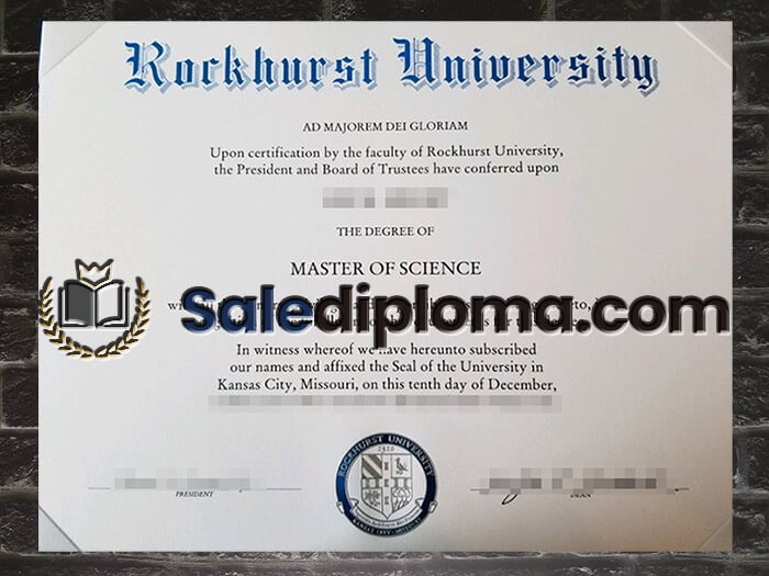 purchase fake Rockhurst University degree