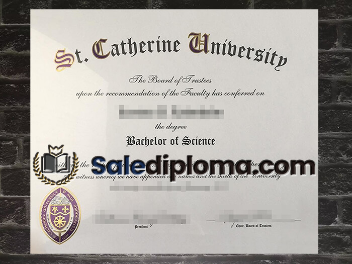 purchase fake St Catherine University diploma