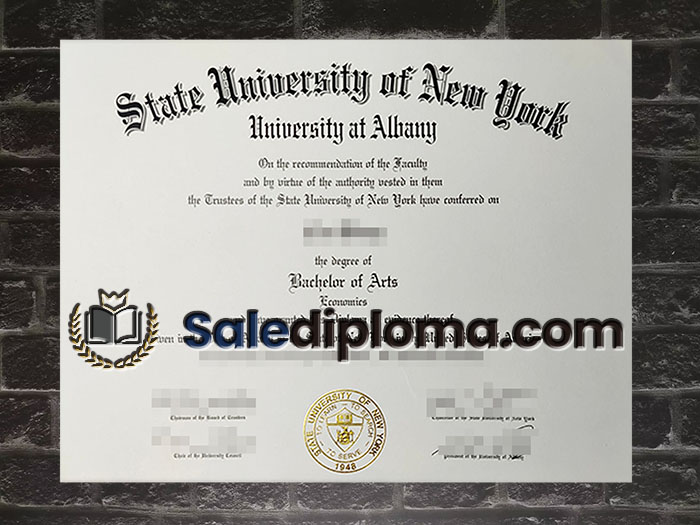 purchase fake State University of New York University at Albany degree