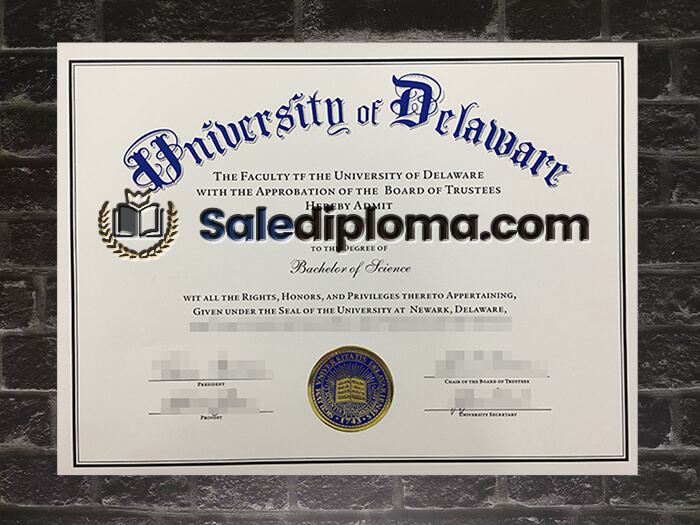 purchase fake University Delaware degree