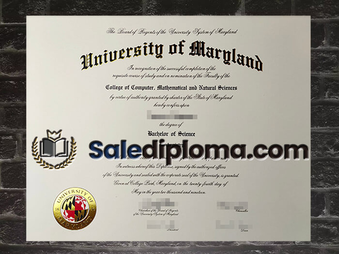 purchase fake University of Maryland degree