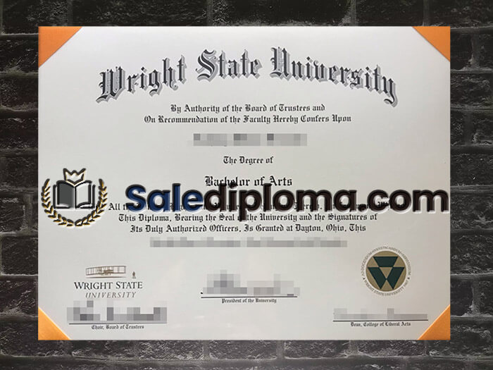 purchase fake Wright State University degree