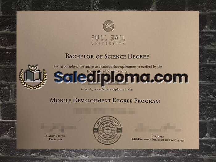 purchase fake full sail University degree